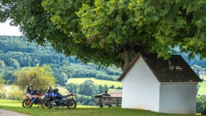 Abschlusspunkt des Trip2Yourself zwischen Neumarkt und Amberg